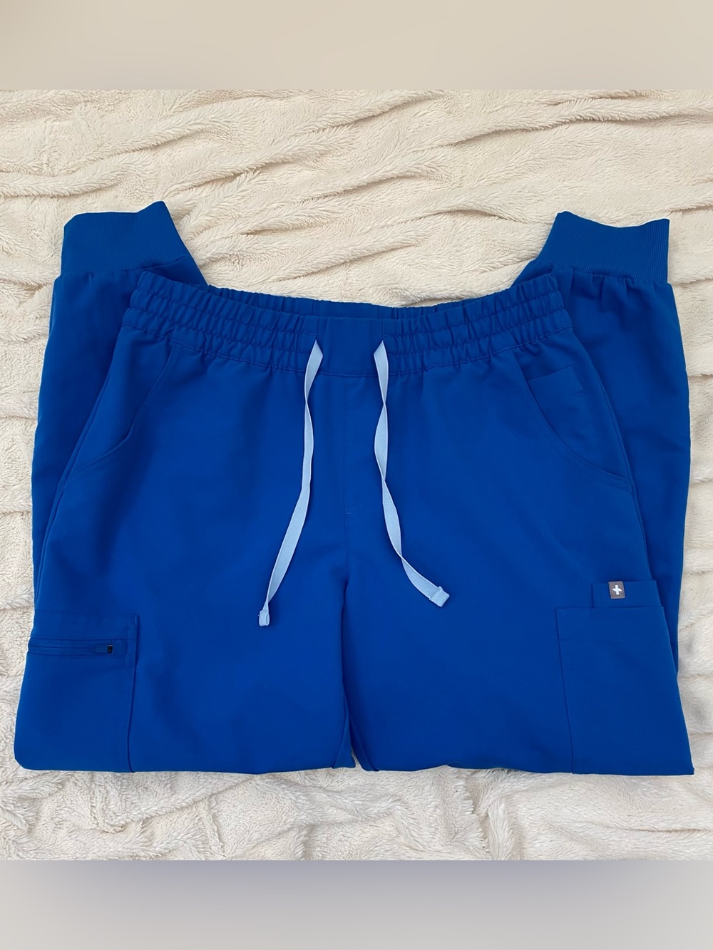Figs Zamora jogger scrub pants blue Sz L - Picture 3 of 7
